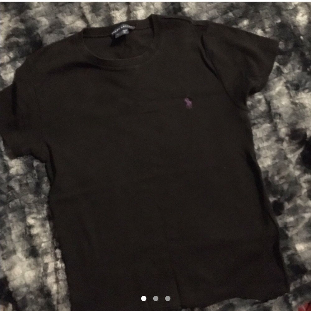 Black Ralph Lauren polo shirt